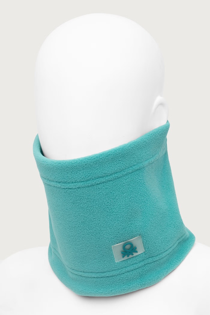 Dječaci United Colors of Benetton Cjevasti šal za djecu od flisa 6U87CU00Y.G.Seasonal tirkizna