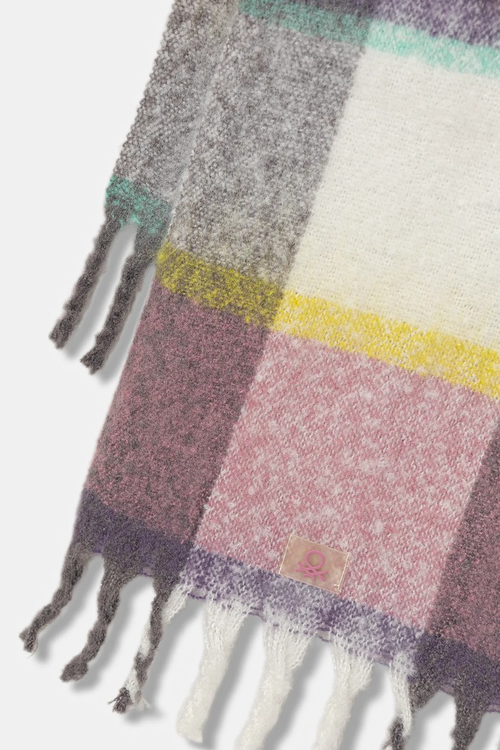 United Colors of Benetton szalik dziecięcy 6WELCU00Z.G.Seasonal multicolor AW25