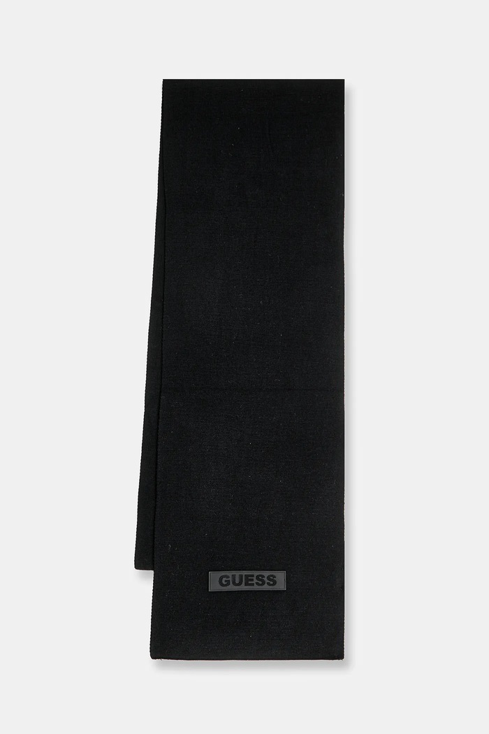 Šál Guess tenká čierna AM9570.POL03