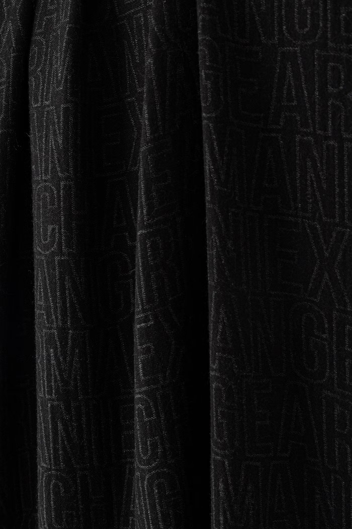 Armani Exchange eleganten šal moški XM001714.AF17470 črna AW25
