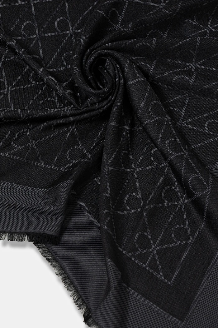 Calvin Klein eșarfă LV04D8063G negru NC25