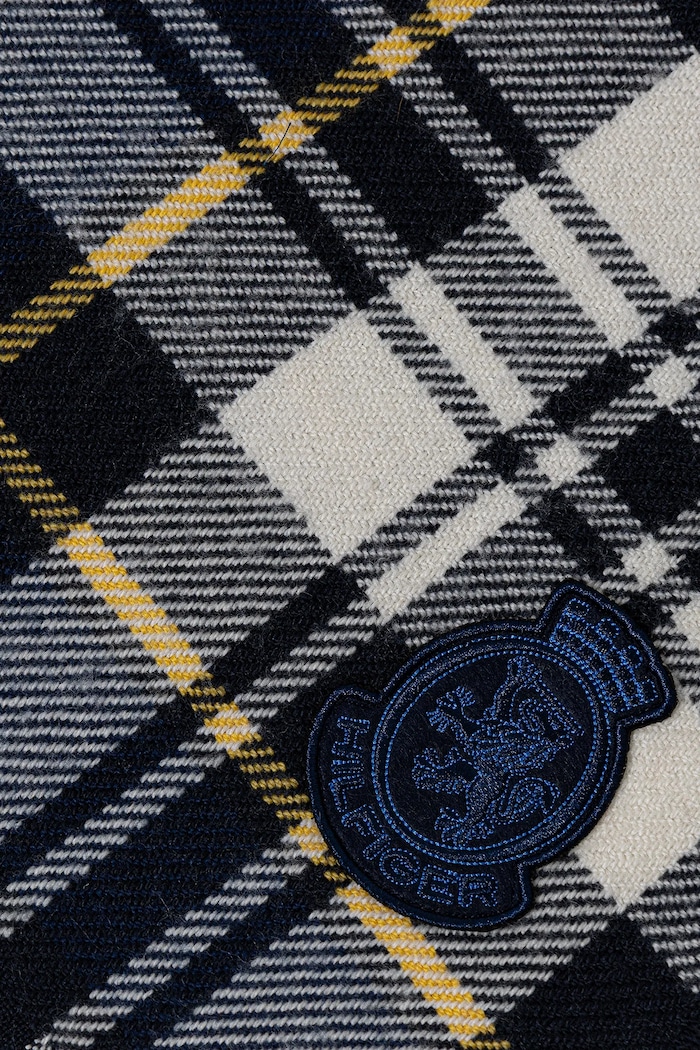 Akcesoria Tommy Hilfiger szalik wełniany AM0AM13599 granatowy
