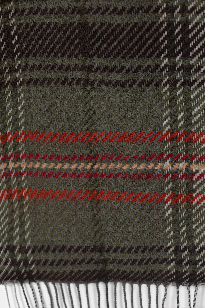 United Colors of Benetton sál gyapjú keverékből 6E9FUU00Y zöld AW25