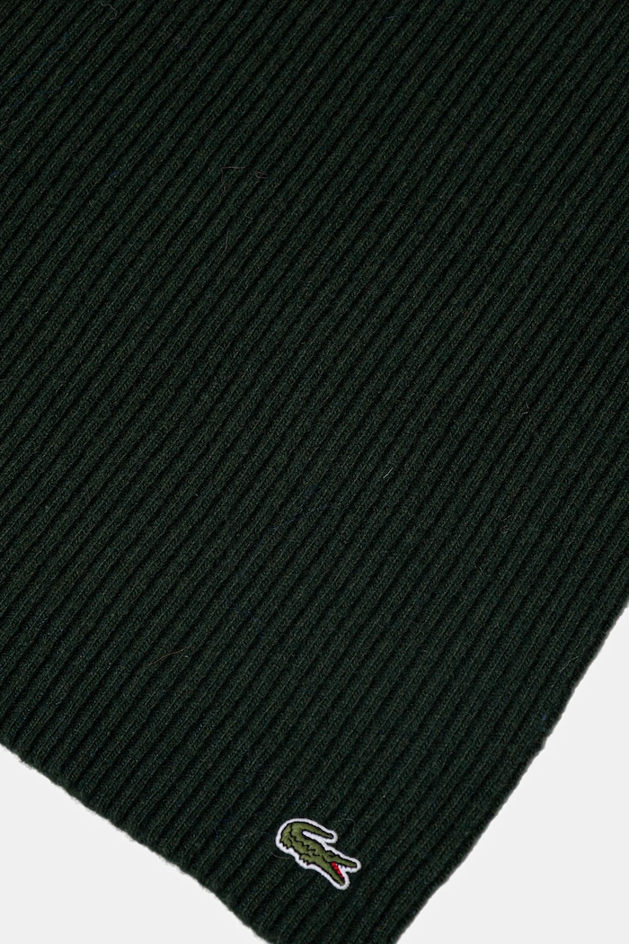 Accesorii Lacoste eșarfă de lână RE0058 verde