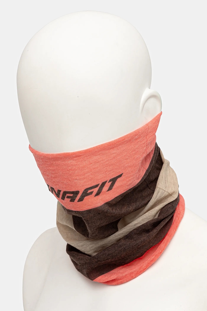 Šál typu komín s prímesou vlny Dynafit Light merino 08.0000072069 béžová AW25