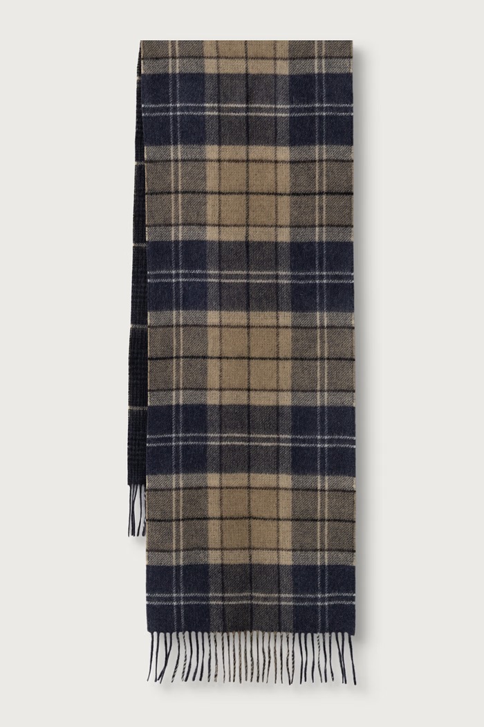 Barbour Szalik wełniany multicolor USC0401