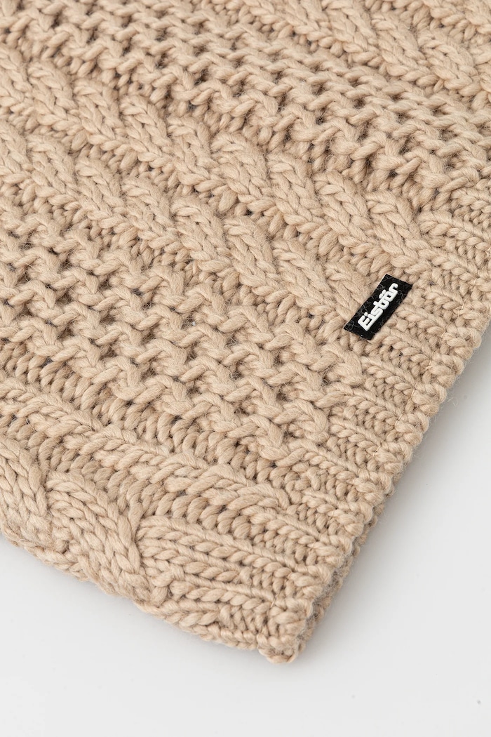 Accesorii Eisbar o eșarfă cu lână Afra Loop E80136 bej