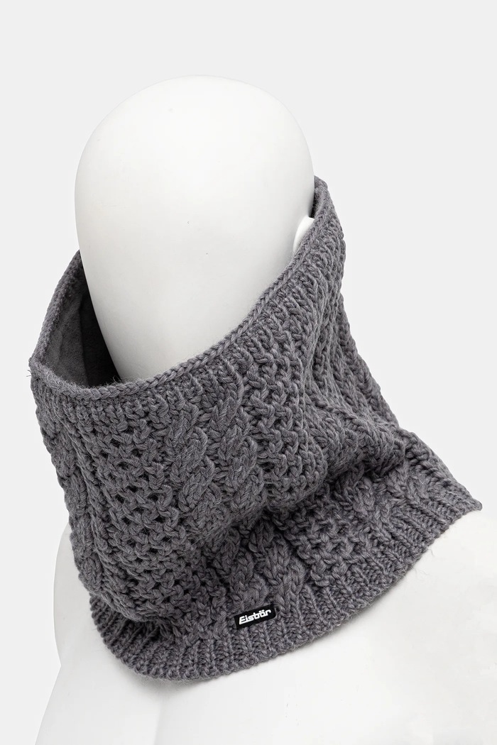Eisbar o eșarfă cu lână Afra Loop E80136 gri AW25