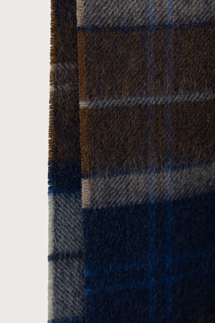 Akcesoria Barbour szalik wełniany USC0387 granatowy