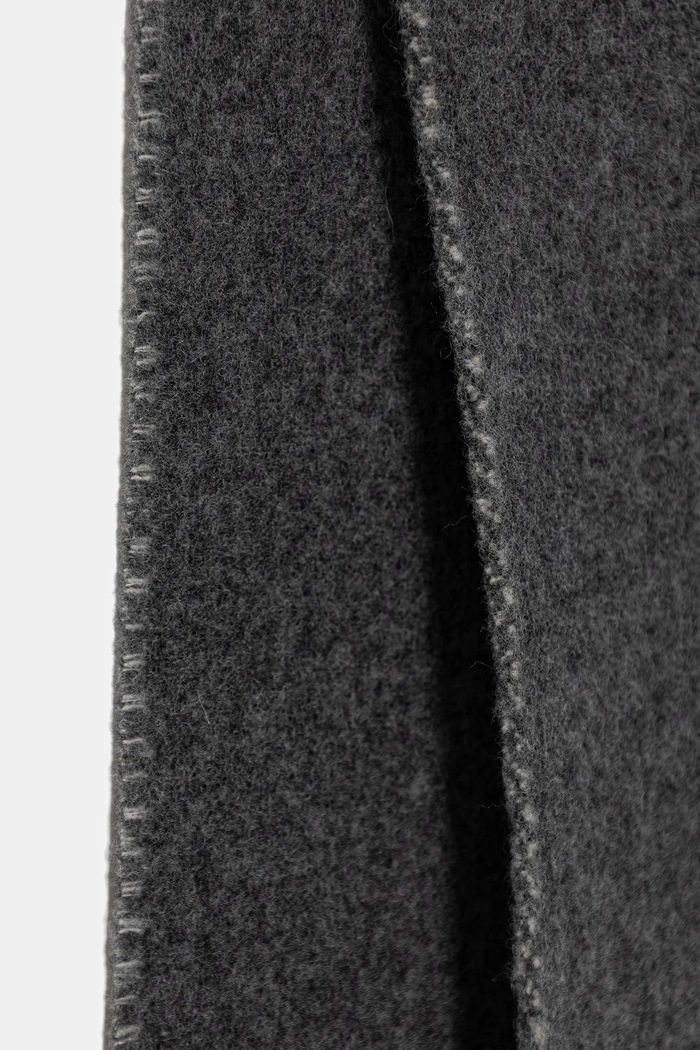 Accessories Sporty & Rich wool scarf Big Serif AC05262300GY16 gray