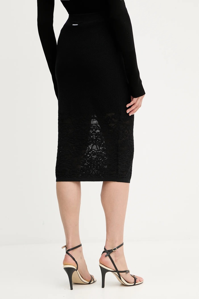 Suknja Patrizia Pepe 8G0482.K284 crna AW25