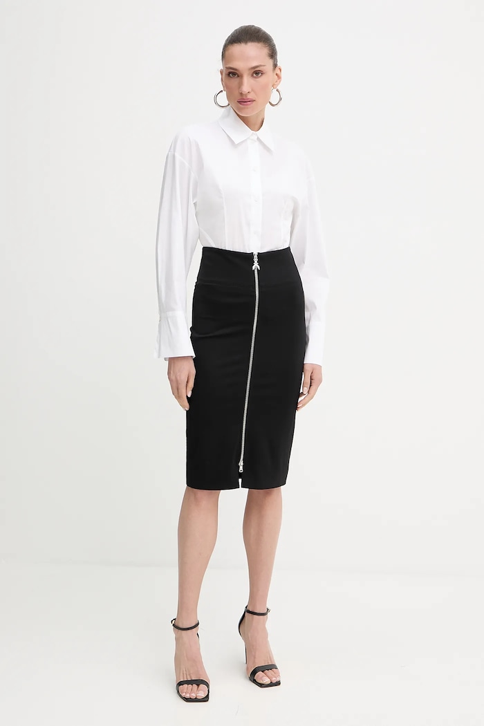 Sukňa Patrizia Pepe 8G0485.A025 čierna AW25