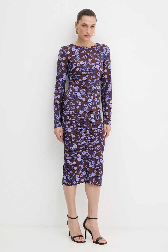 Sukňa Patrizia Pepe 8G0493.A636 hnedá AW25