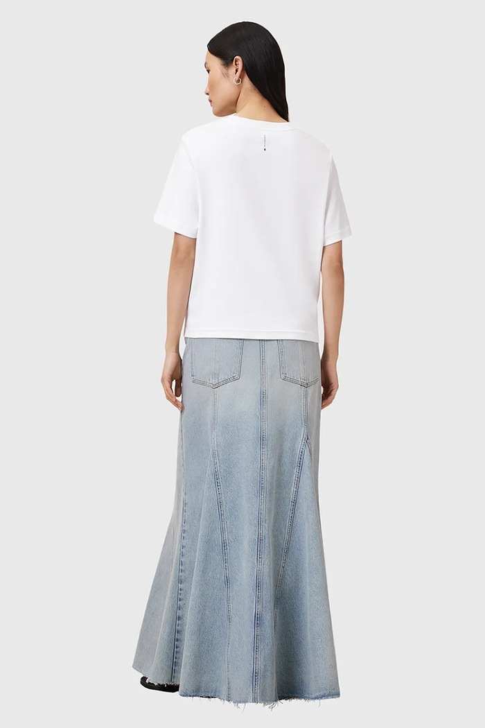 AllSaints spódnica jeansowa ALMA W068RC