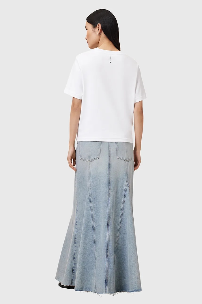 AllSaints spódnica jeansowa ALMA W068RC