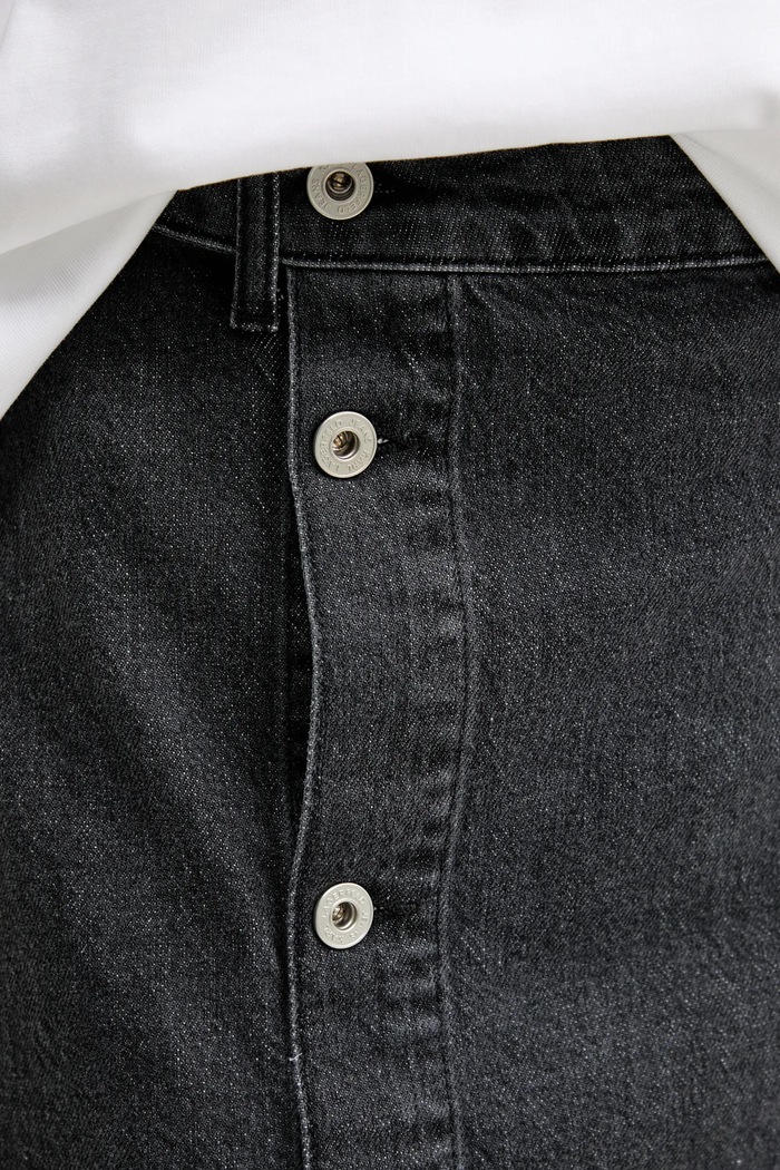 Džínová sukně Karl Lagerfeld Jeans šedá A3W12010