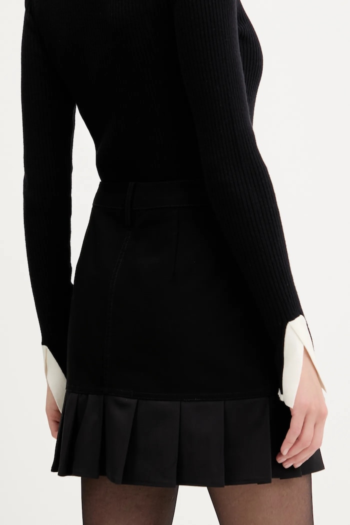 Odzież Karl Lagerfeld Jeans spódnica A3W12012 czarny