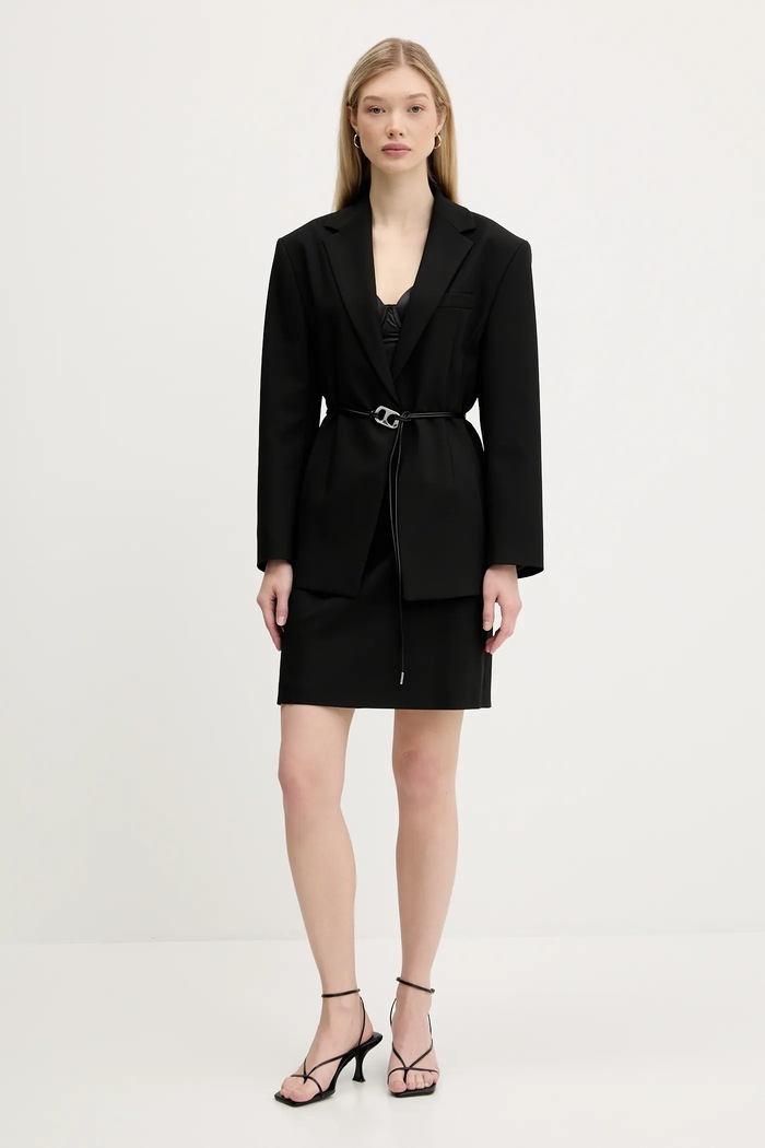 Спідниця HUGO Ramiza 50544746 чорний AW25