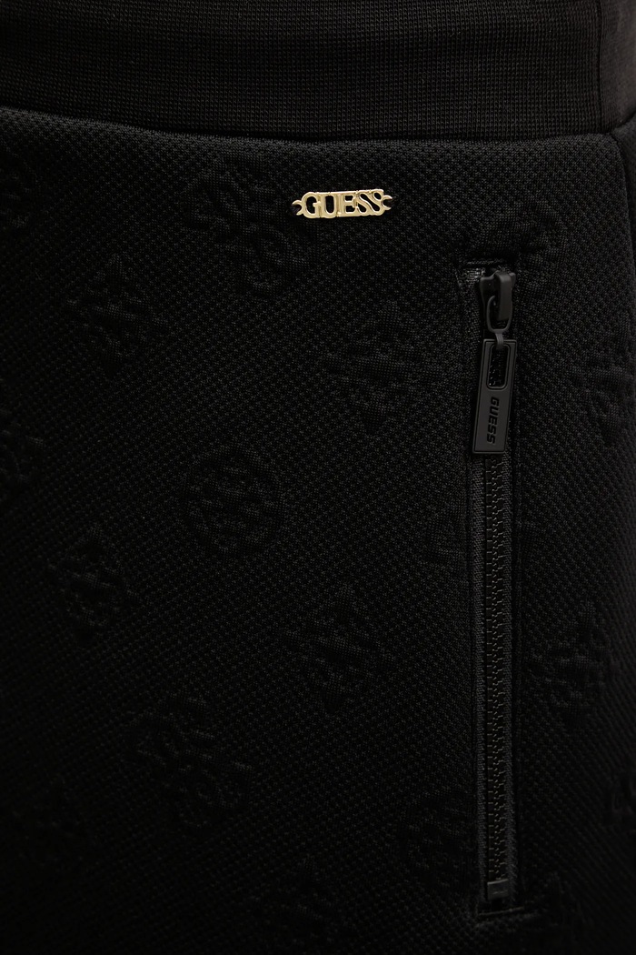 Guess spódnica PEONY czarny V5YD03.KBSL2