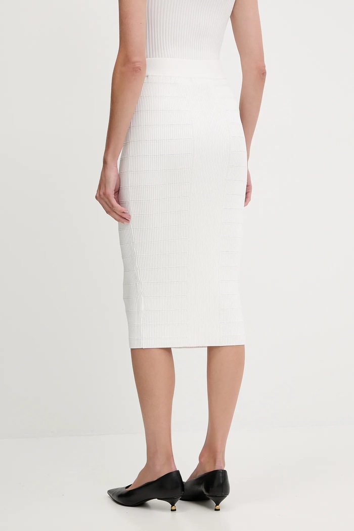 Odzież Guess Spódnica EVANGELINE W5YD66.Z0130 biały