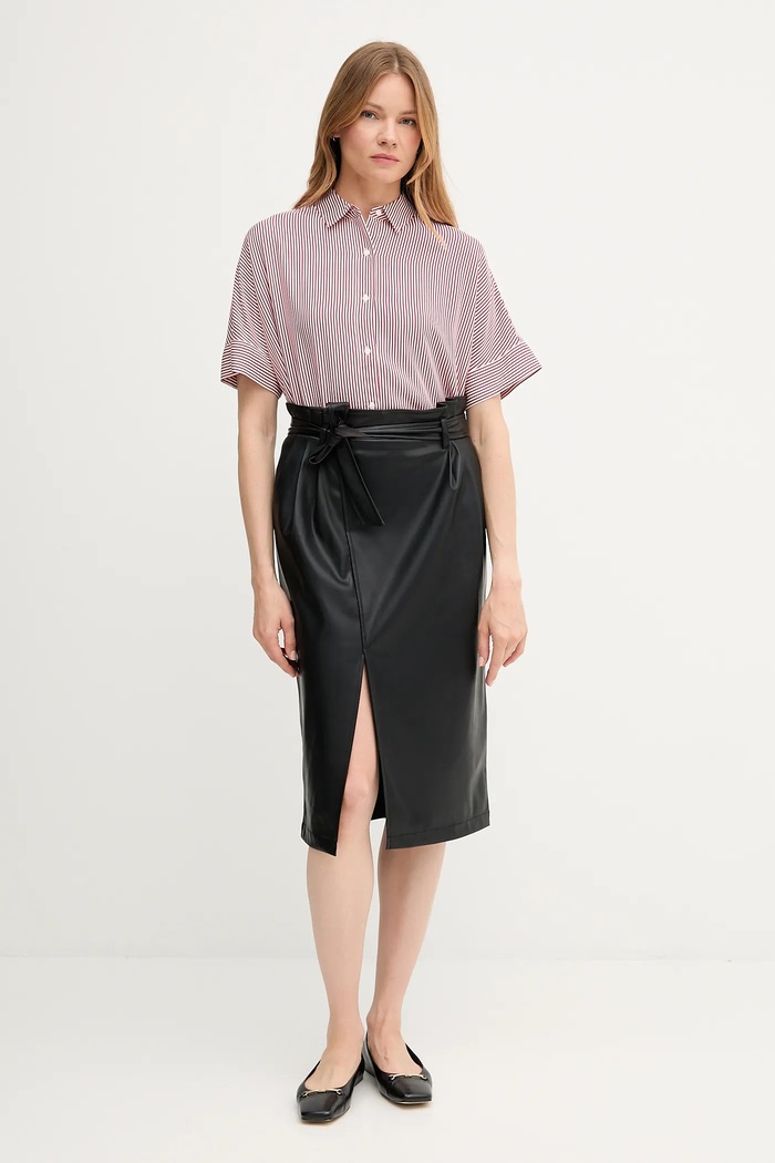 Φούστα OUI 93845 μαύρο AW25