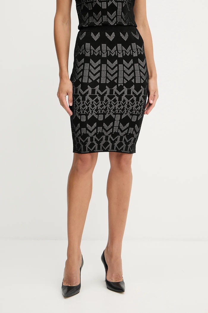 Marciano by Guess spódnica BILLIE wzorzyste czarny 5YGD16.5877Z
