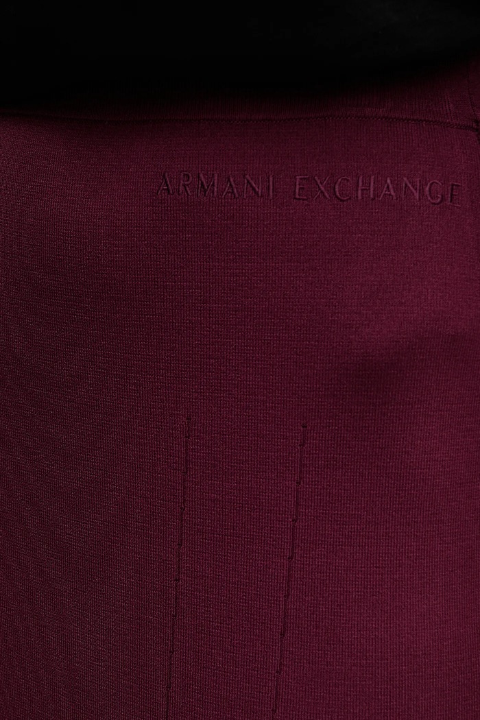 Sukňa Armani Exchange burgundské XW001302.AF10352