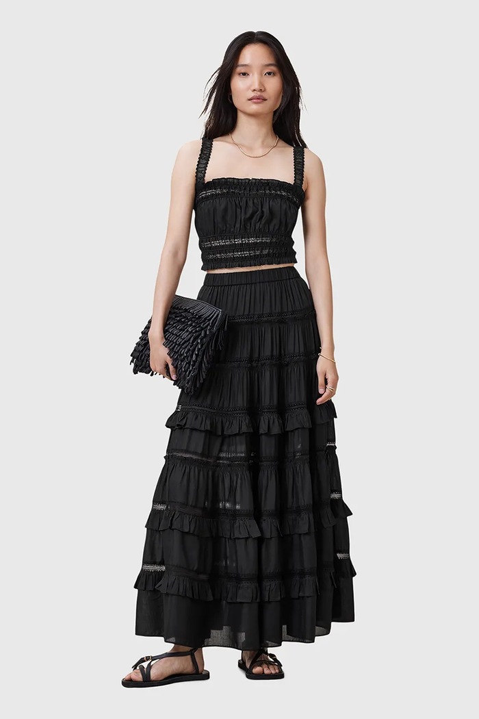 AllSaints Spódnica TALIA W041RC