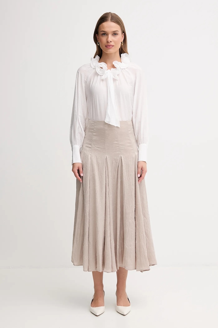 Sukňa Hoss Intropia 8422456 béžová AW25