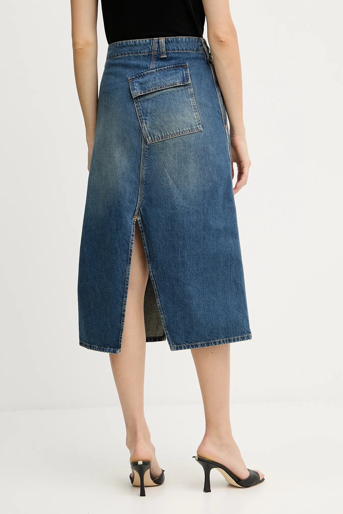 Oblečení Džínová sukně Victoria Beckham 1325DSK006587B modrá