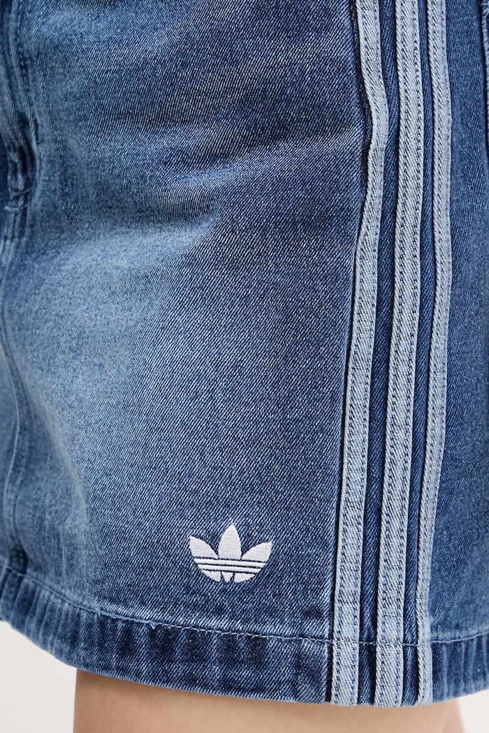 adidas Originals spódnica jeansowa Denim Mini Skt niebieski JW2649