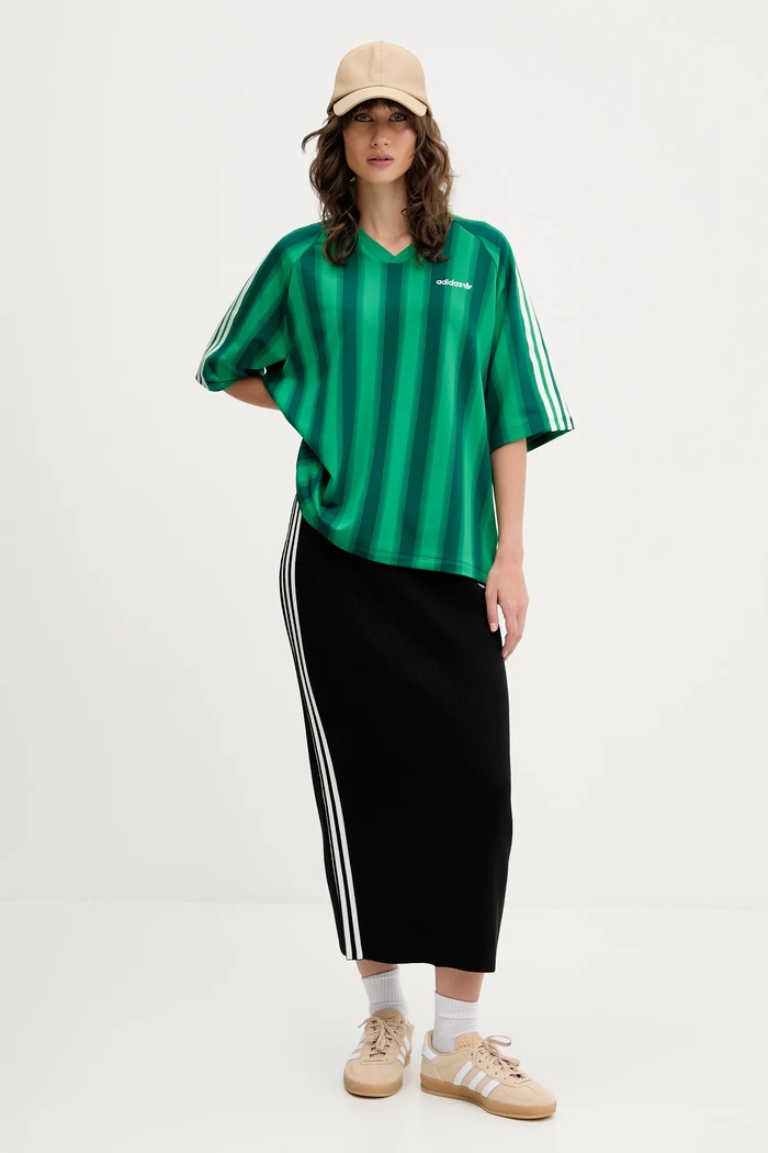 Пола adidas Originals 3-Stripes JW2661 черен AW25