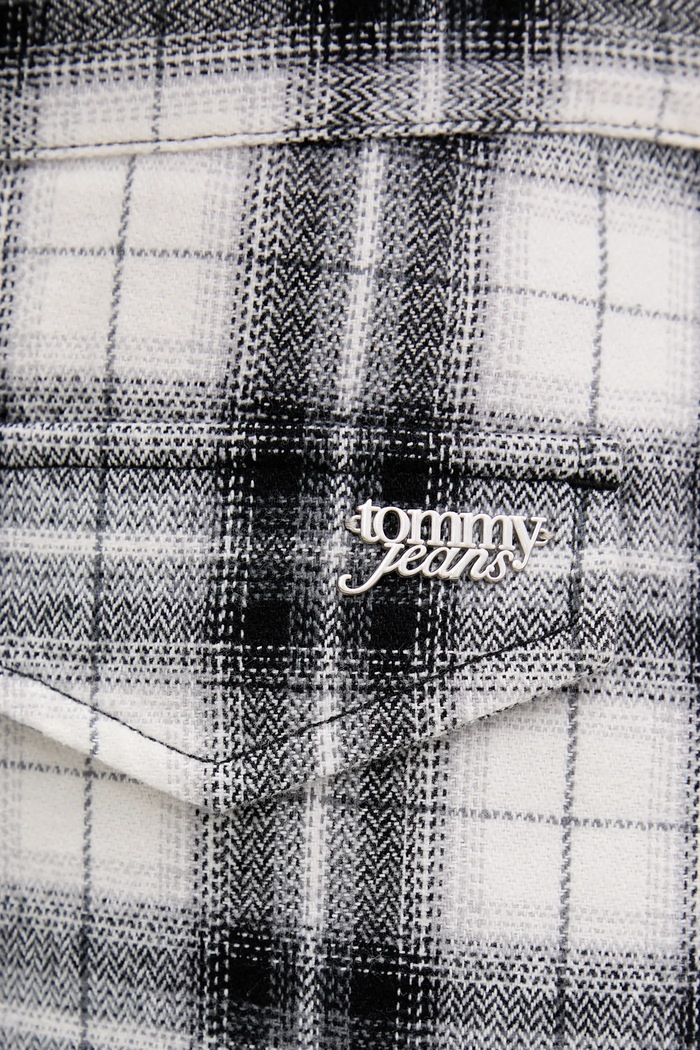 Bavlnená sukňa Tommy Jeans DW0DW21461 čierna