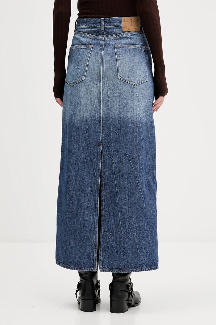 Oblačila Jeans krilo Tommy Jeans DW0DW21577 mornarsko modra