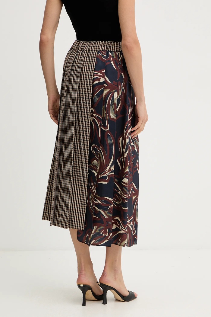 Oblečení Sukně s příměsí vlny Weekend Max Mara FANALE 2525106092600 námořnická modř