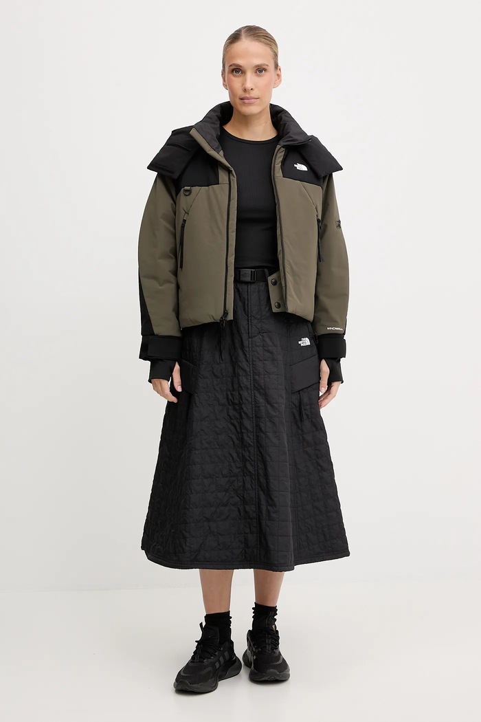 Sukňa The North Face Quilted Volume NF0A8E7BJK31 čierna AW25