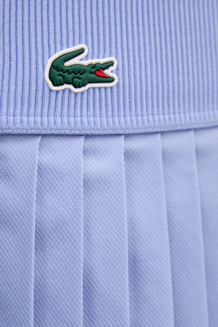 Lacoste spódnica plisowana niebieski JF8594