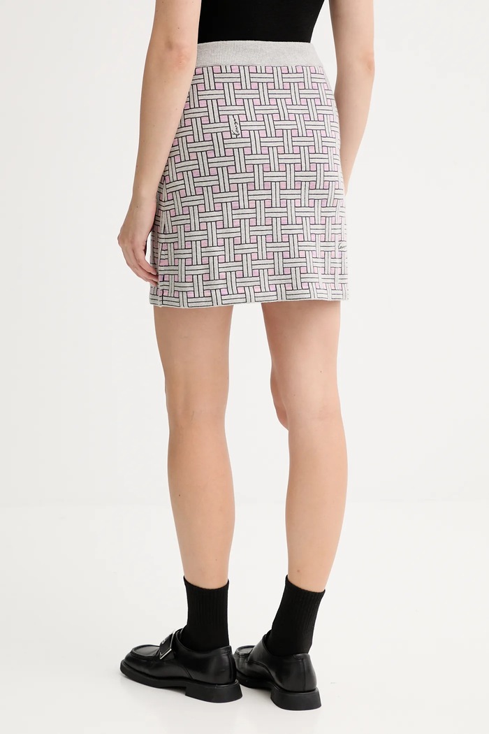 Îmbrăcăminte Kenzo fustă cu lână FF62JU6013CQ gri