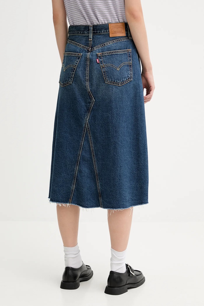 Oblečenie Rifľová sukňa Levi's A9316.0009 modrá