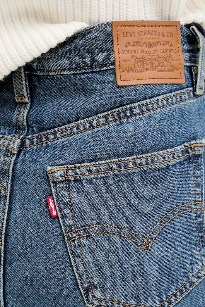 Levi's spódnica jeansowa niebieski 003RO