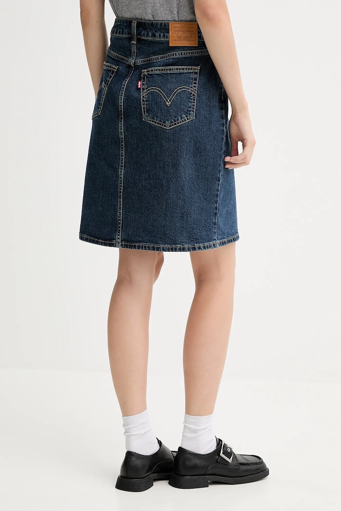 Ρούχα Τζιν φούστα Levi's 003Z6 μπλε