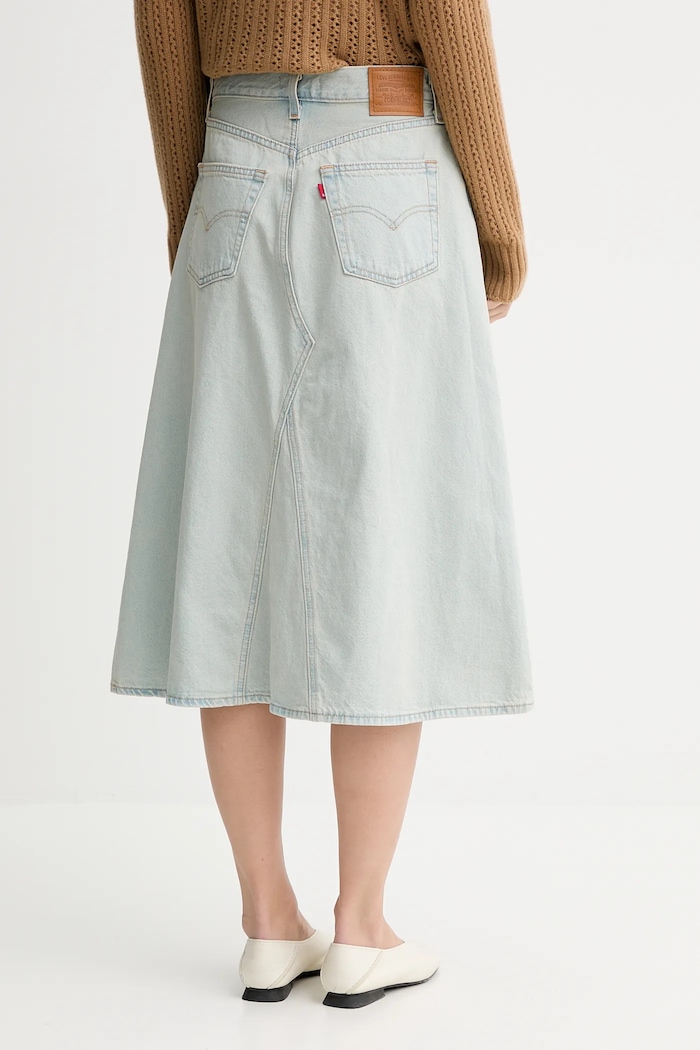 Oblečenie Rifľová sukňa Levi's A9316.0011 modrá