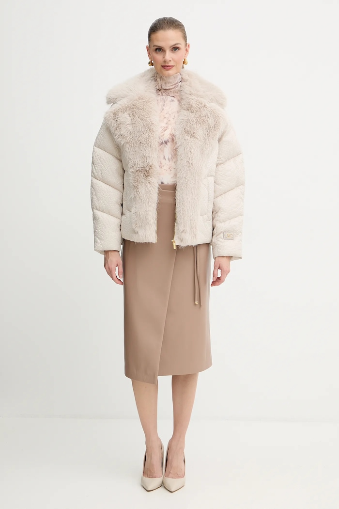 Marciano by Guess spódnica GLADYS 5BGD07.7389A beżowy AW25