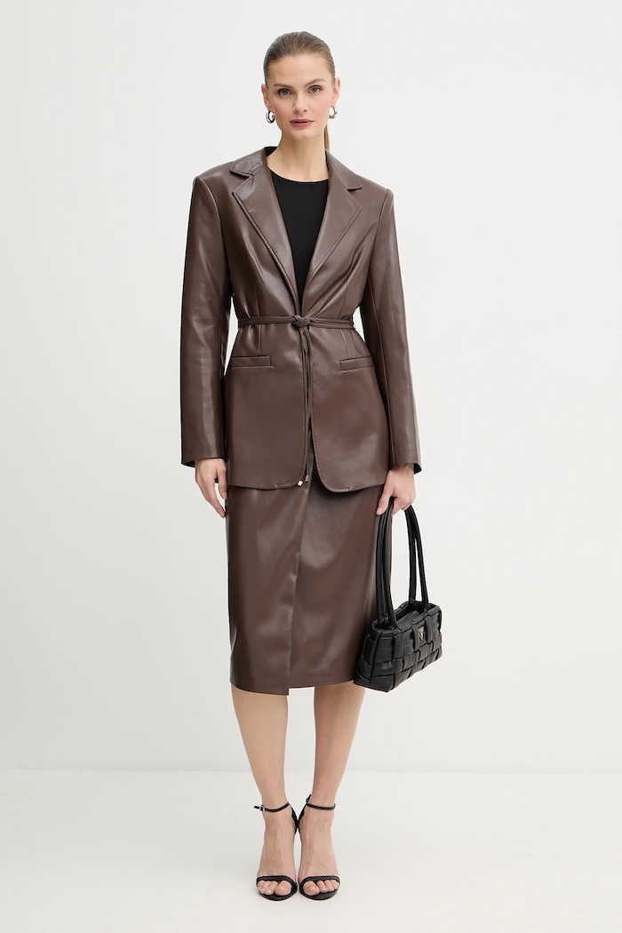 Marciano by Guess spódnica GLADYS 5BGD07.7389A brązowy AW25