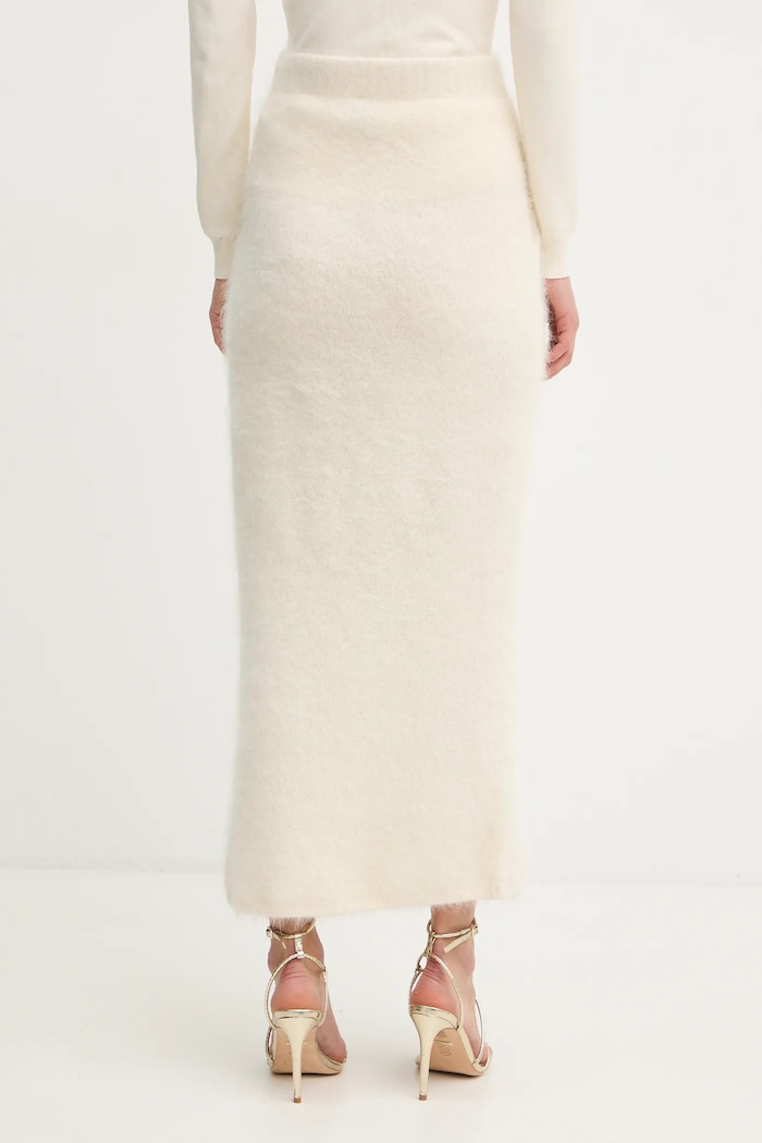 Oblečenie Sukňa s prímesou vlny Marciano by Guess AGNES 5BGD02.5794Z béžová