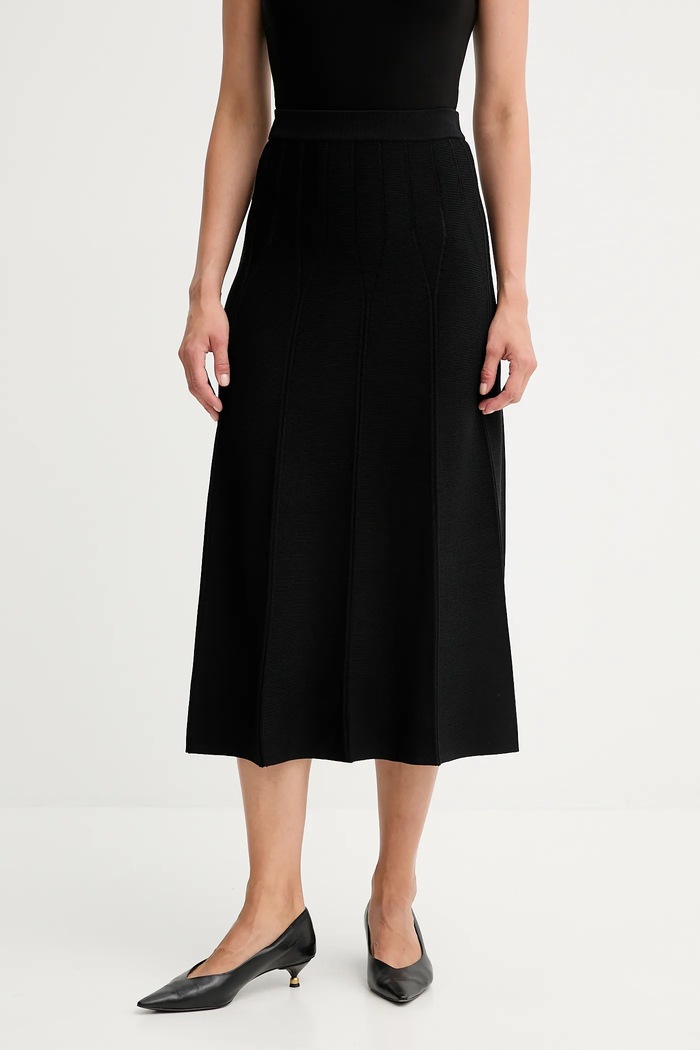 Sukně Twinset midi černá 252TP3641