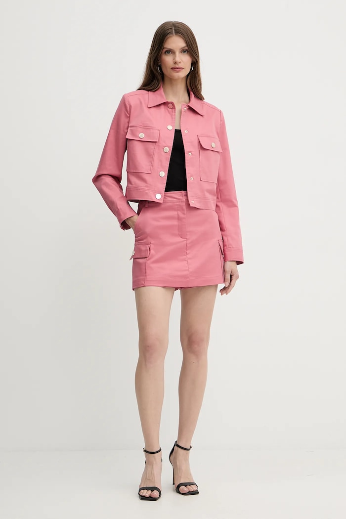 Hlačno krilo Morgan JITTY roza AW25