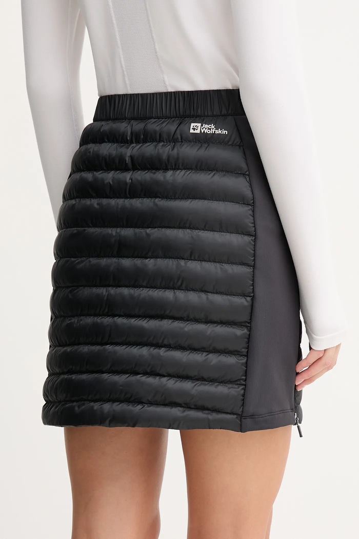 Jack Wolfskin fustă sport ROUTEBURN PRO negru A65184
