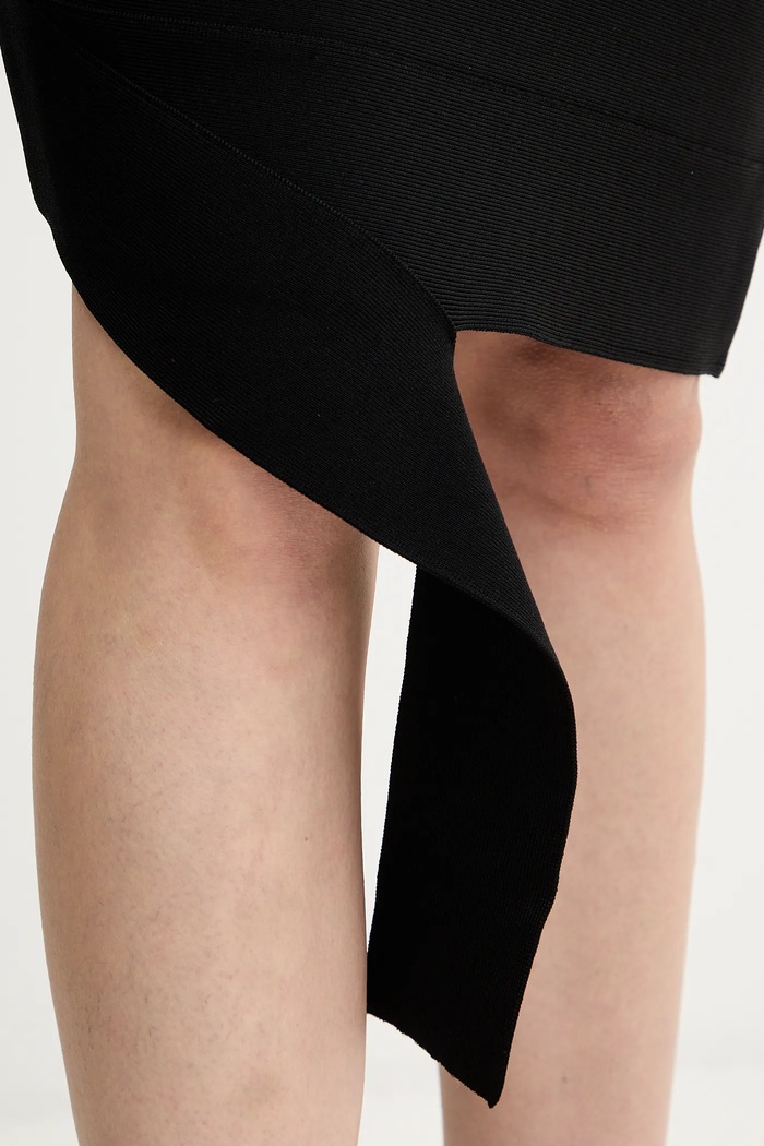 Sukňa Herve Leger Alma čierna HLT3536090