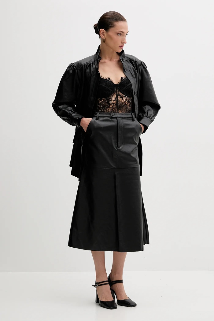 Bardot szoknya 60032SB fekete AW25